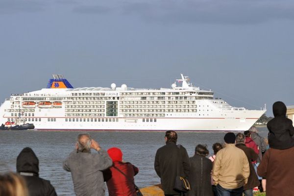 L'Europa 2 livré parles Chantiers STX de St Nazaire