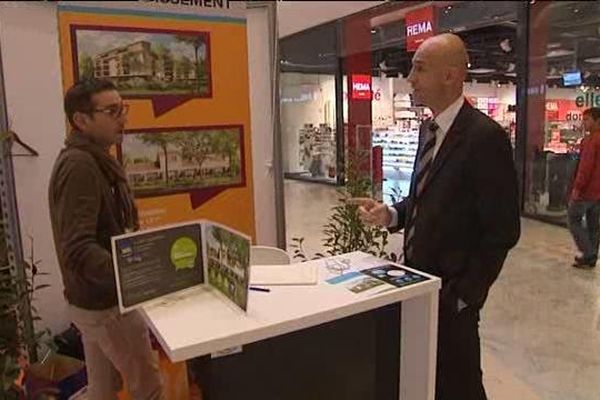 "Les huit jours de l'immobilier se déroulent jusqu'au 1er novembre au centre commercial "Grand Littoral".