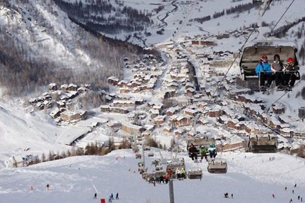 La station de Val d'Isère