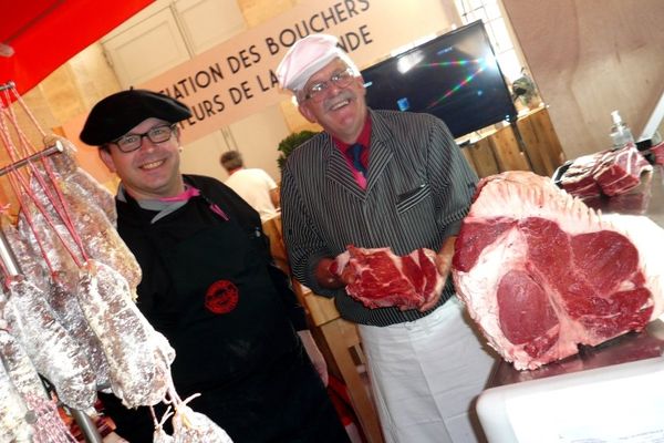 Sébastien Soulard et Daniel Huvier bouchers de Gironde