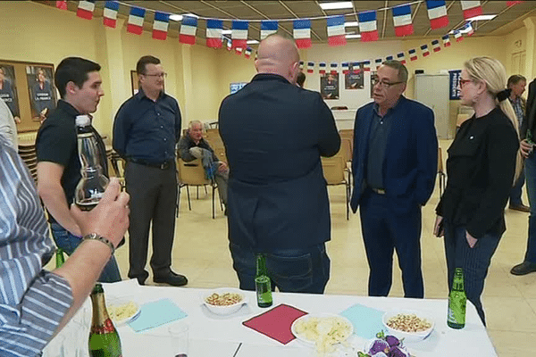 La soirée a tourné court au QG du Front National en Corrèze.