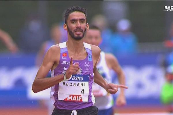 Djilali Bedrani réalise l'une des performances de ce championnat de France d'athlétisme