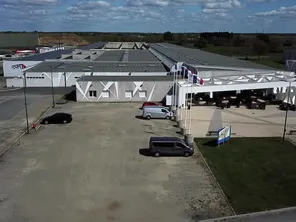 Le Centre National de Tir, aux portes de Châteauroux, site olympique pour les épreuves de Paris 2024, propriété de la Fédération Française de Tir