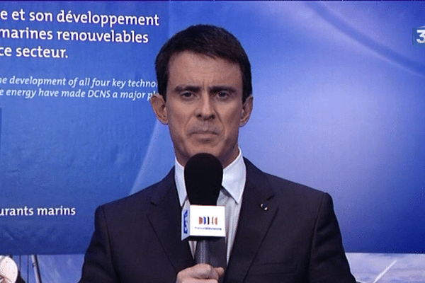 Manuel Valls, le Premier ministre était l'invité du 19/20 Bretagne ce jeudi 18/12/2014