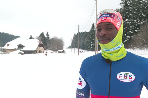 Stevenson Savart s'entraîne dans le Haut-Doubs depuis 2015.