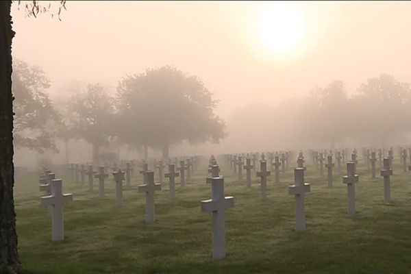 Le plus grand cimetière américain d'Europe pour la 2e guerre mondiale à Saint-Avold.