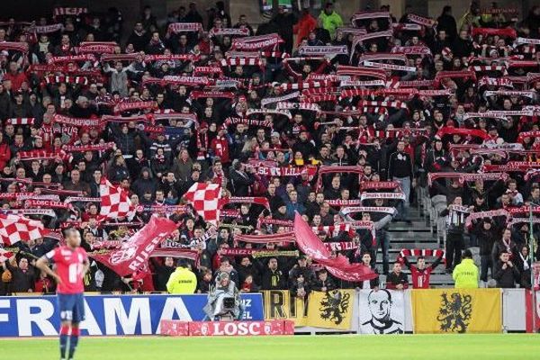 Le stade Pierre Mauroy, à Lille, lors du match de Ligue 1 face à Sochaux-Montbéliard