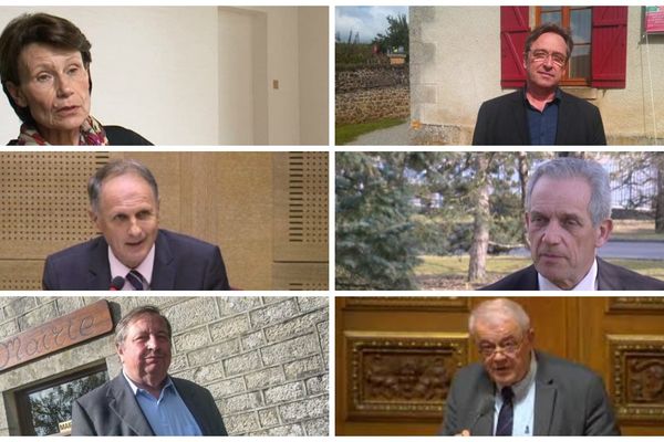 Les six sénateurs du Limousin. 