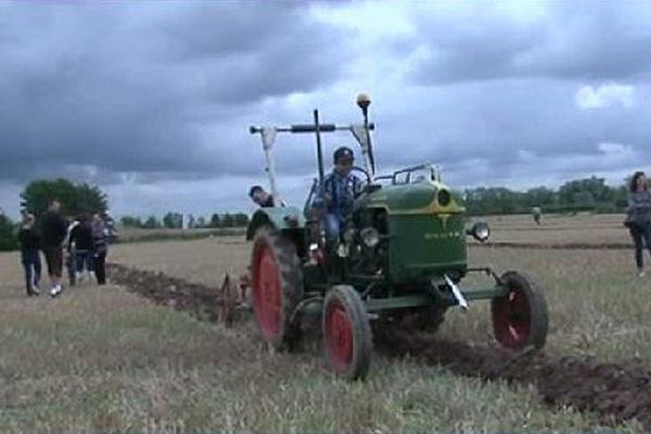 La fête des vieux tracteurs.