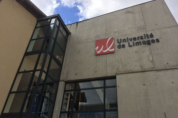 Les locaux de la présidence de l'Université de Limoges situés au 33 rue François Mitterrand