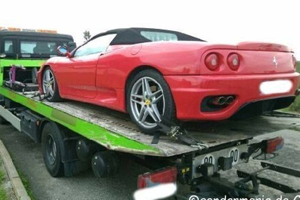 Un conducteur de Ferrari a été contrôlé à 155 km/h sur une route à 70 en Haute-Corse.