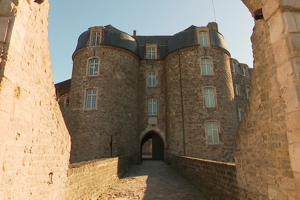 L'entrée du château comtal de Boulogne-sur-Mer