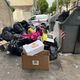 La collecte des déchets est réduite dans certains quartiers de Marseille comme ici à Saint-Antoine (15e), engendrant une accumulation et des risques sanitaires selon le syndicat sud santé.