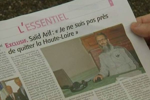 Malgré cette déclaration, le militant islamiste Saïd Arif assigné à résidence à Brioude (43) est en fuite depuis dimanche 12 mai