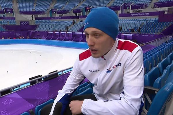 Sébastien Lepape, à Pyeongchang en Corée du Sud