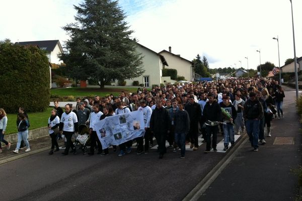 Une marche blanche en mémoire de Jérémy.