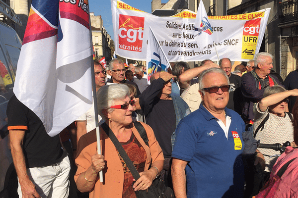 Manifestation des retraités ce jeudi 18 octobre 2018