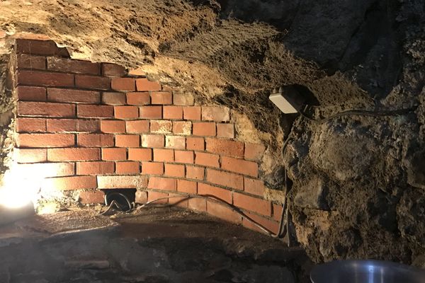 Cette cave clermontoise présente les traces d'un ancien hypocauste, l'ancêtre du chauffage central inventé par les romains