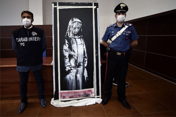 L'oeuvre avait été retrouvée en Italie ( Photo 11/06/2020)