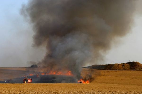 Dans la Somme, plus de 200 hectares ont brûlé en une seule journée (image d'illustration). 