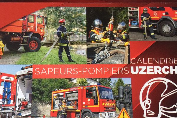 Le calendrier 2018 des pompiers de Corrèze. 