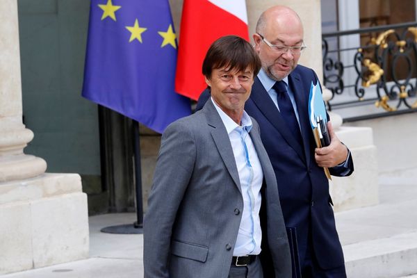 Stéphane Travert et Nicolas Hulot