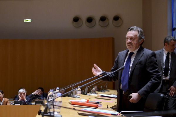 Jean-Noël Guérini président du conseil général des Bouches-du-Rhône depuis 1998.