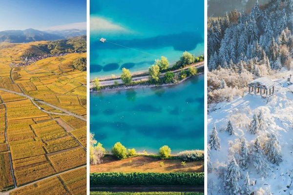 Un aperçu (tronqué) des photos de Tristan Vuano au-dessus de l'Alsace. 