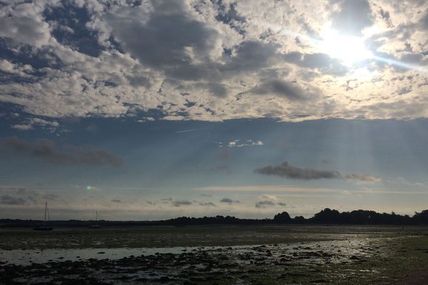 Entre soleil et nuages sur la côte atlantique à Mesquer (44)