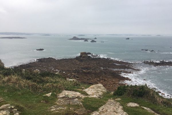 Crozon sous un ciel voilé