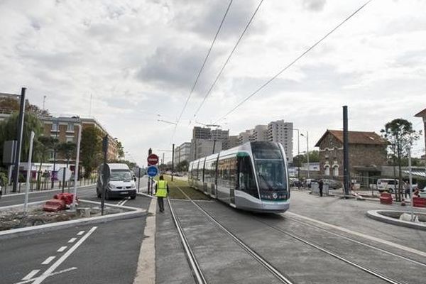 Le nouveau tramway T7 relie Villejuif à Athis-Mons, dans le Val-de-Marne.