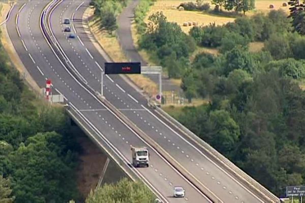 Plusieurs tronçons d'autoroute seront fermés à la circulation dimanche.