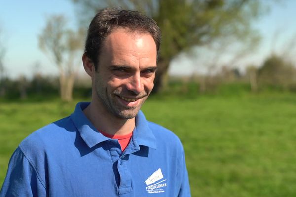 Edouard Brunet est président des Jeunes Agriculteurs Hauts-de-France.