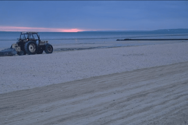 Garder des plages propres malgré le pic de fréquentation, c'est l'objectif du nettoyage mis en place par la Communauté d'agglomération de Caen-la-mer. 