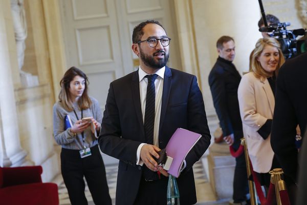 Guillaume Chiche (LREM) à l'Assemblée nationale le 20 mars 2018. 