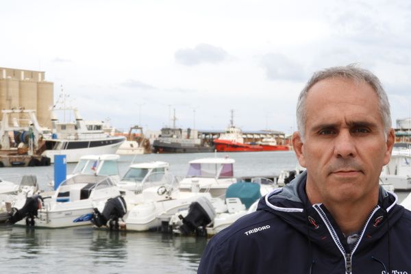Bernard Perez, président du comité des pêches d'Occitanie en 2022. Archives.