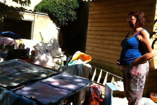 La maison de Nicole dans le ruelle Pasteur à Poitiers a été complètement dévastée.