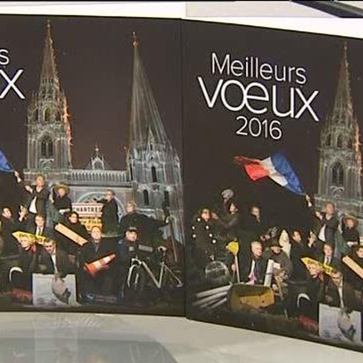 La Carte De Voeux 16 De Chartres Fait Parler