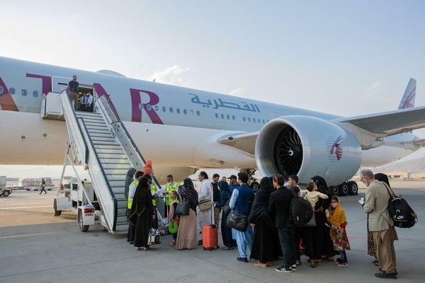 Vol de rapatriement de Kaboul à Téhéran lundi 8 novembre 2021