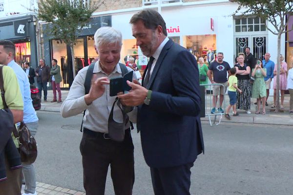 L'ancien ministre de l'Intérieur Christophe Castaner faisait partie du jury du Festival de la fiction et du documentaire politique, au même titre que Éric Dupond-Moretti et Najat Vallaud-Belkacem.