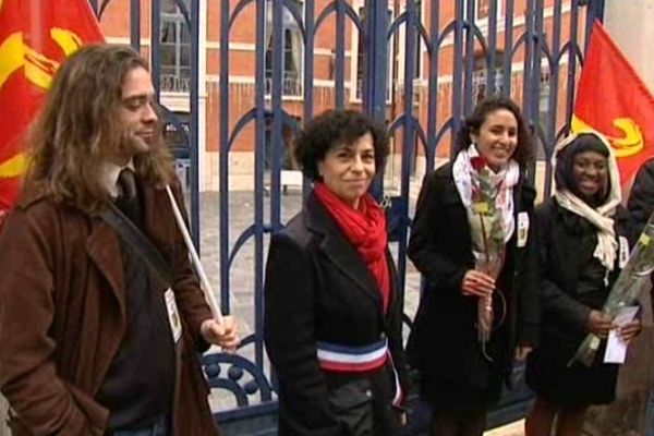 Sabrina et Mila se sont dit "oui" devant la mairie de Montauban.