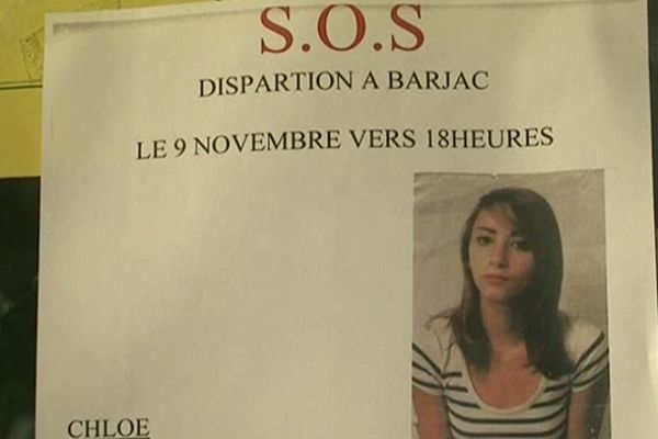 L'affichette de recherche de Chloé