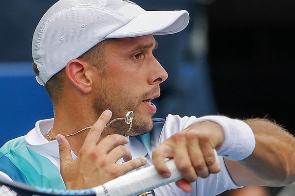 Le Luxembourgeois Gilles Muller, 21 ème joueur mondial, participe à l'Open de Rouen cette année.