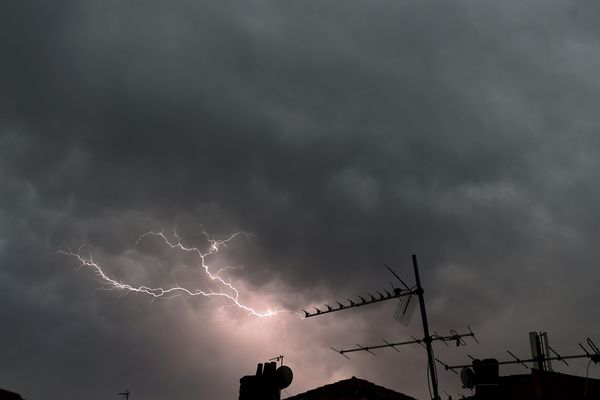 Les orages devraient frapper la région