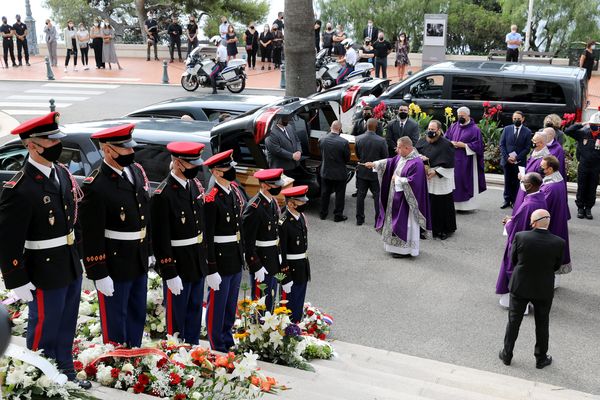  L'hommage religieux se déroulait ce mercredi 8 septembre en la cathédrale de Monaco.