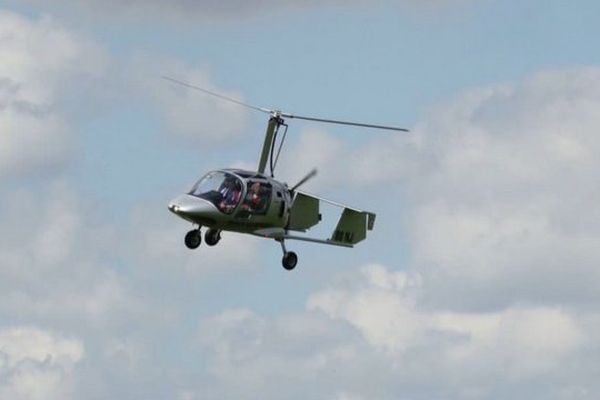 Ce gyrocoptère de type Xenon s'est écrasé ce lundi à Aire-sur-la-Lys.