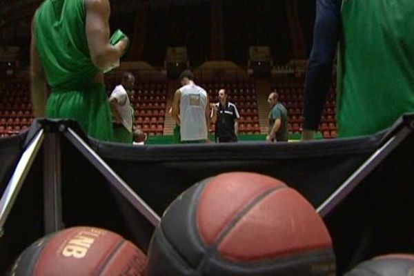 Le CSP à l'entraînement cette semaine à Beaublanc