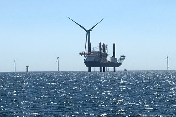 Le parc éolien en mer au large de Saint-Nazaire