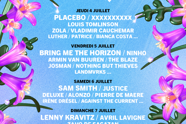 Des têtes d'affiche comme Placebo, Bring me the Horizon ou Lenny Kravitz ont été annoncées ce mardi 12 décembre 2023.