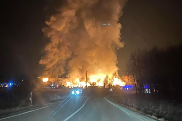 Le violent incendie a ravagé l'entreprise Atticora, à La Mure.